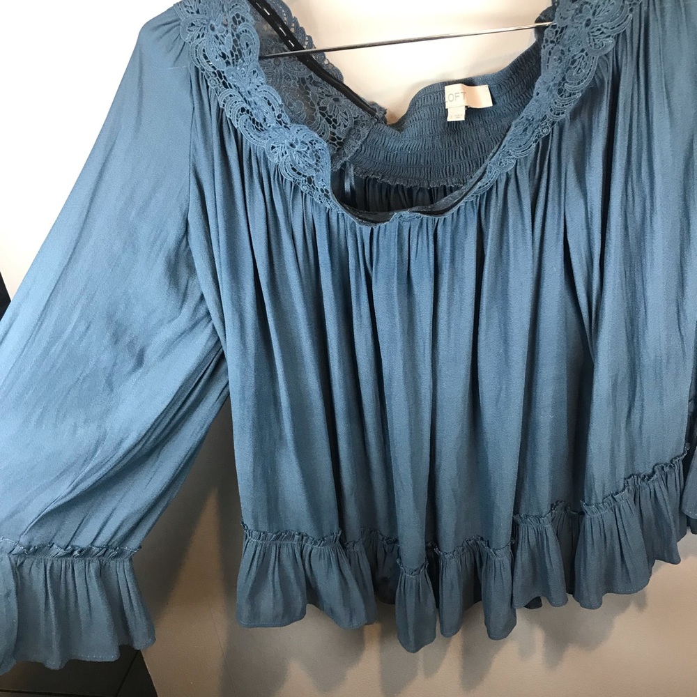 Very beautiful off the shoulder shirt
